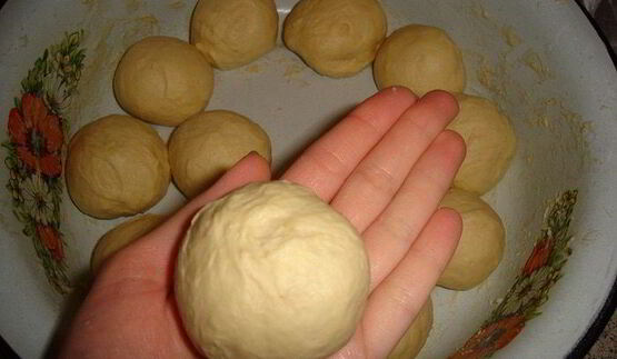 булочки с сыром и зеленью