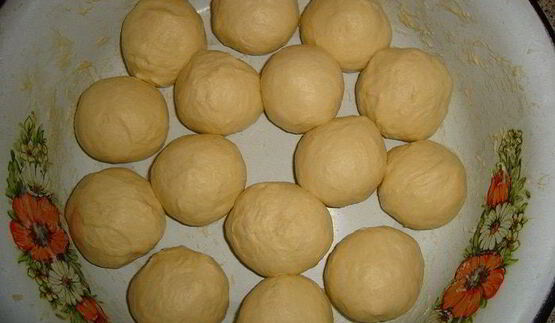 булочки с сыром и зеленью