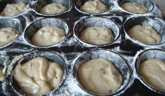 булочки в формочке из ржаной муки