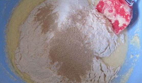 булочки ванильные елочка