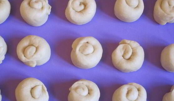 булочки ванильные елочка