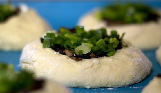 грибные ватрушки