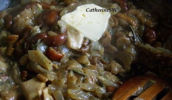 картофельные ватрушки с грибным фаршем