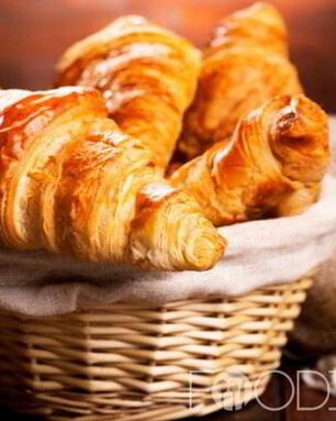 Круассаны с шоколадом