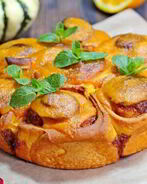 Тыквенные булочки с корицей