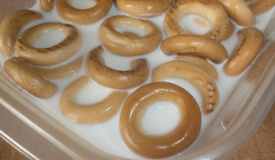 ватрушки из сушек с творогом