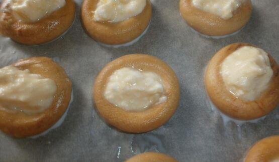 ватрушки из сушек с творогом