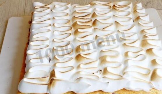 аля чизкейк с меренгой