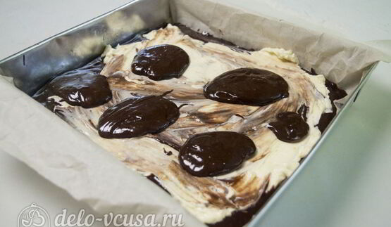 брауни-чизкейк