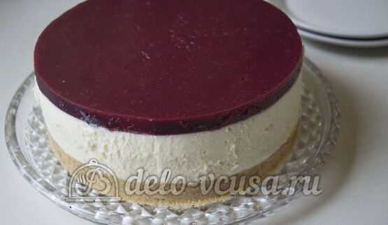 чизкейк без выпечки с маскарпоне