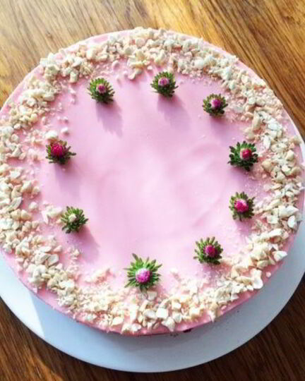 Рецепт чизкейка с ежевикой