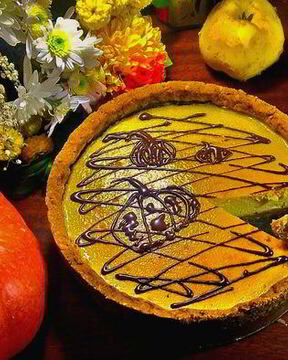 Чизкейк с тыквой