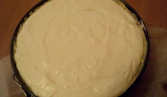 чизкейк с вишней