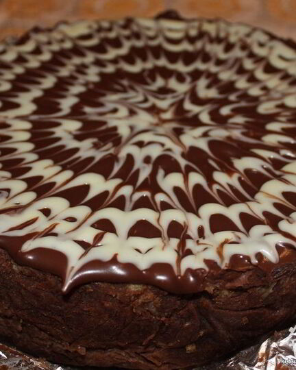 Рецепт кофейного чизкейка с шоколадной прослойкой