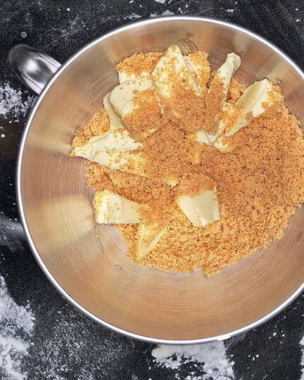 Рецепт песочного коржа для чизкейка