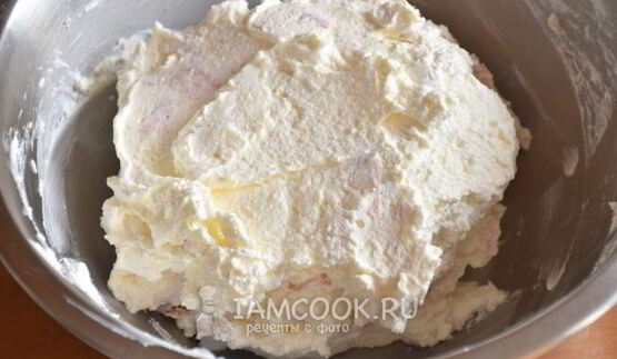 порционные закусочные чизкейки с ветчиной