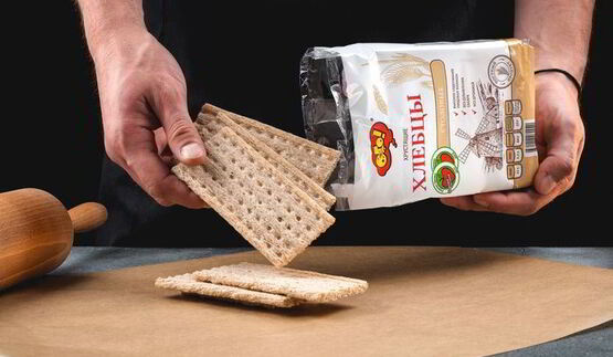 простой чизкейк на основе из хлебцев