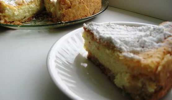 солнечный чизкейк с творогом