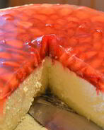 Творожный чизкейк с клубникой