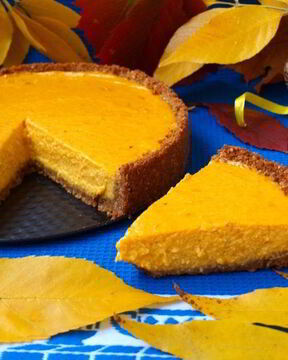 Тыквенный чизкейк