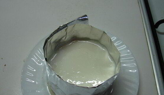 ванильный чизкейк-лайт с ягодой