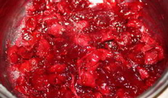 вишнево-миндальный чизкейк