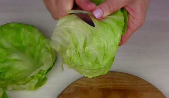 капустные конвертики с сыром