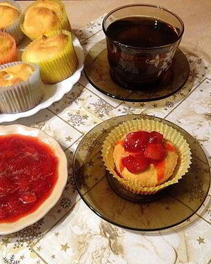 Ангельский капкейк