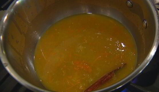 апельсиновый кекс с орехами и медом