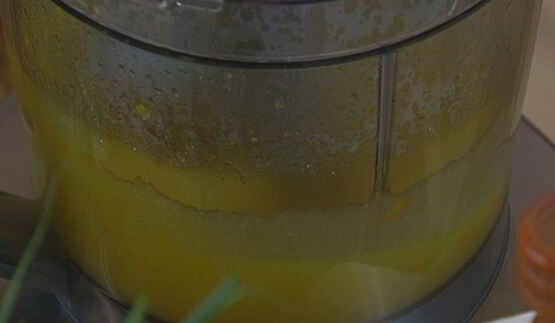 апельсиновый кекс с орехами и медом