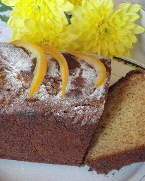 Арахисовый кекс с цукатами