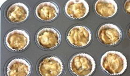 банановые кексики