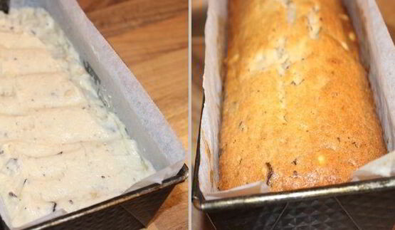 грушевый кекс с шоколадом и фундуком