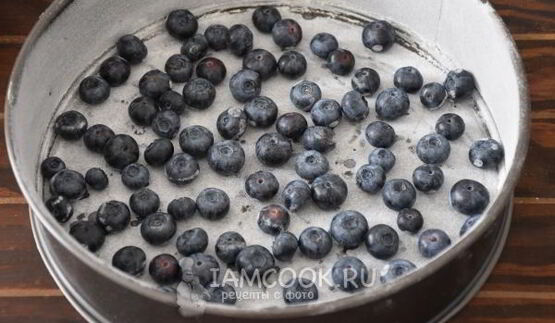 йогуртовый кекс с черникой