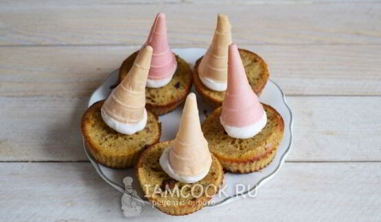 капкейки новогодние елочки