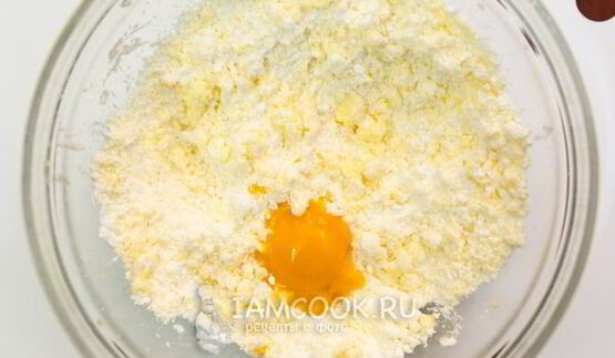кекс на желтках