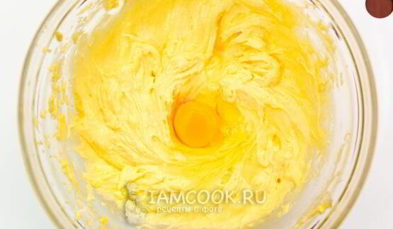 кекс на желтках