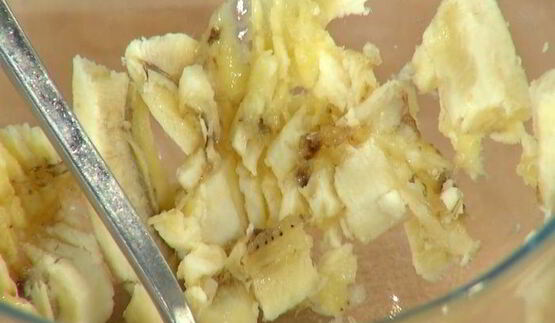 кекс с бананом на полдник