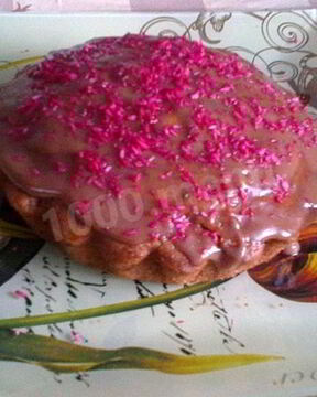 Кекс с вареньем на кефире