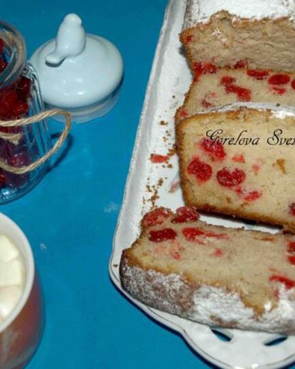 Рецепт кекса с вяленой вишней на вишневом пиве