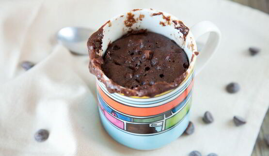 кекс в микроволновке