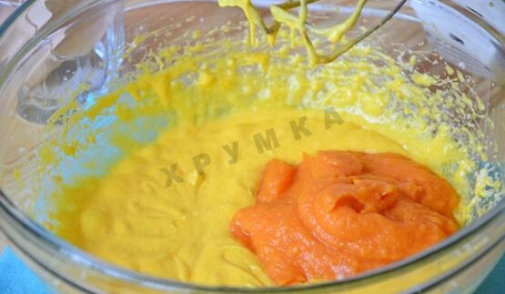 кексы с тыквенным пюре