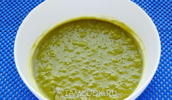 кексы с зеленым чаем