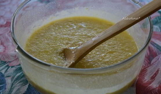 лимонно-кокосовый кекс