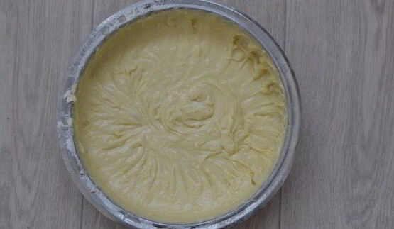 лимонный кекс с грушами