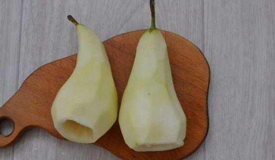 лимонный кекс с грушами