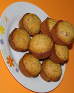 Маково-пряничные кексы