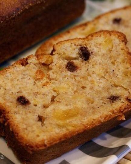 Рецепт многозернового кекса с земляникой