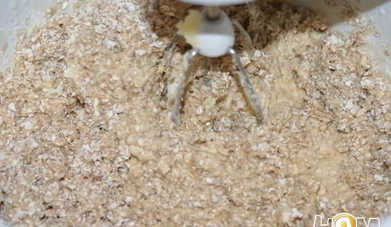 многозерновой кекс с земляникой