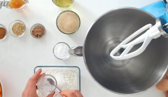 морковные кексы с имбирем и корицей